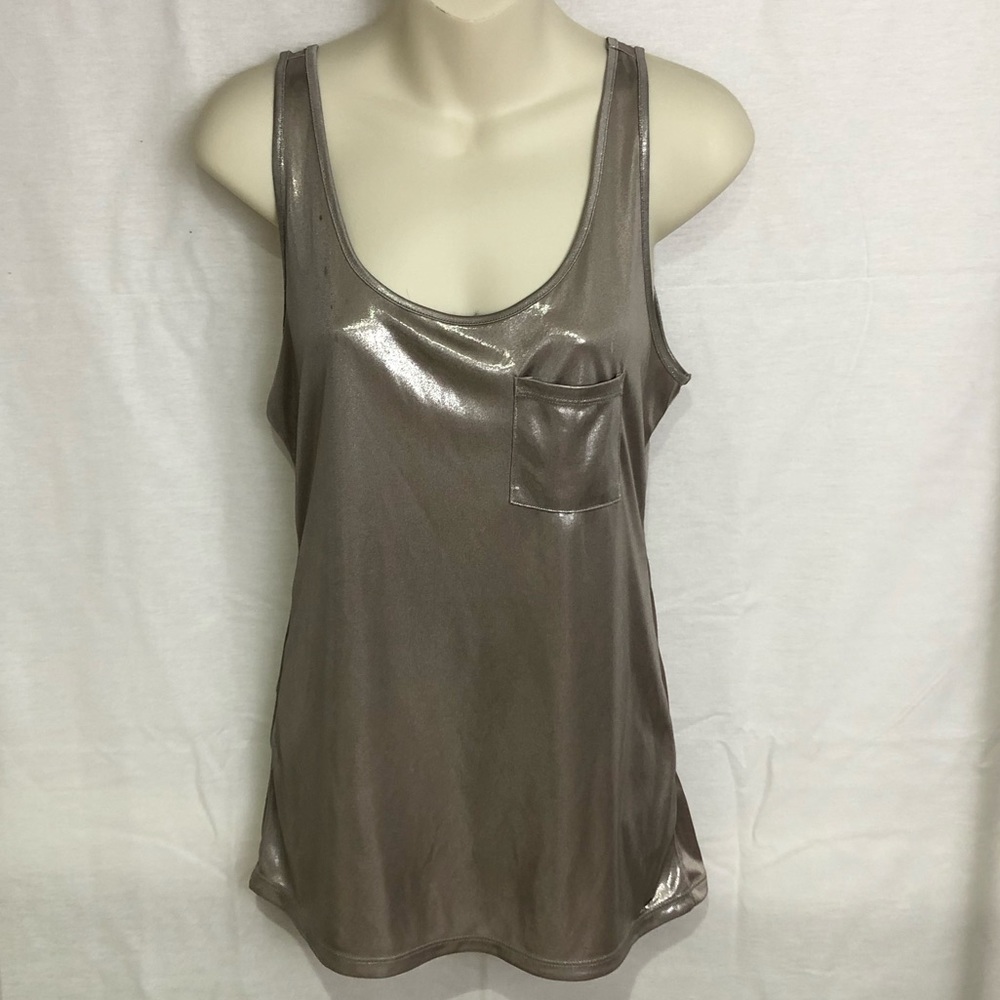 Guess metallic tank
